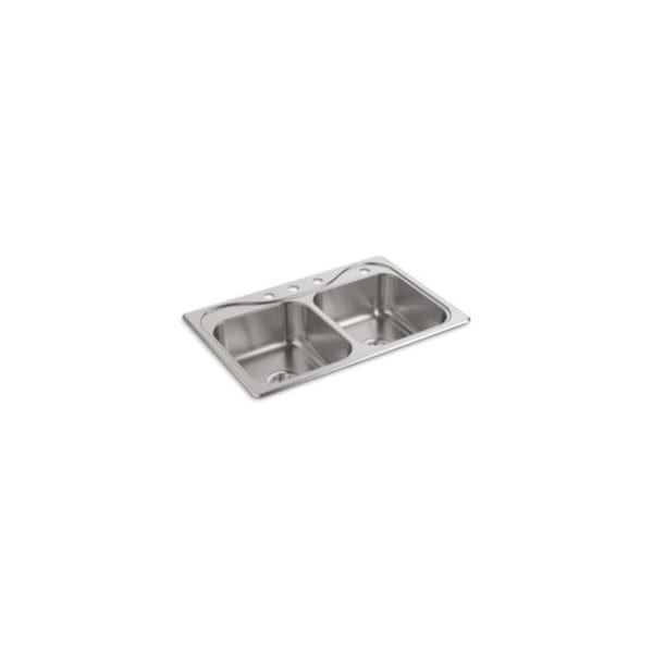 Sterling Southhaven 33X22X7 Dbl Basin Sink 11401-4-NA - main